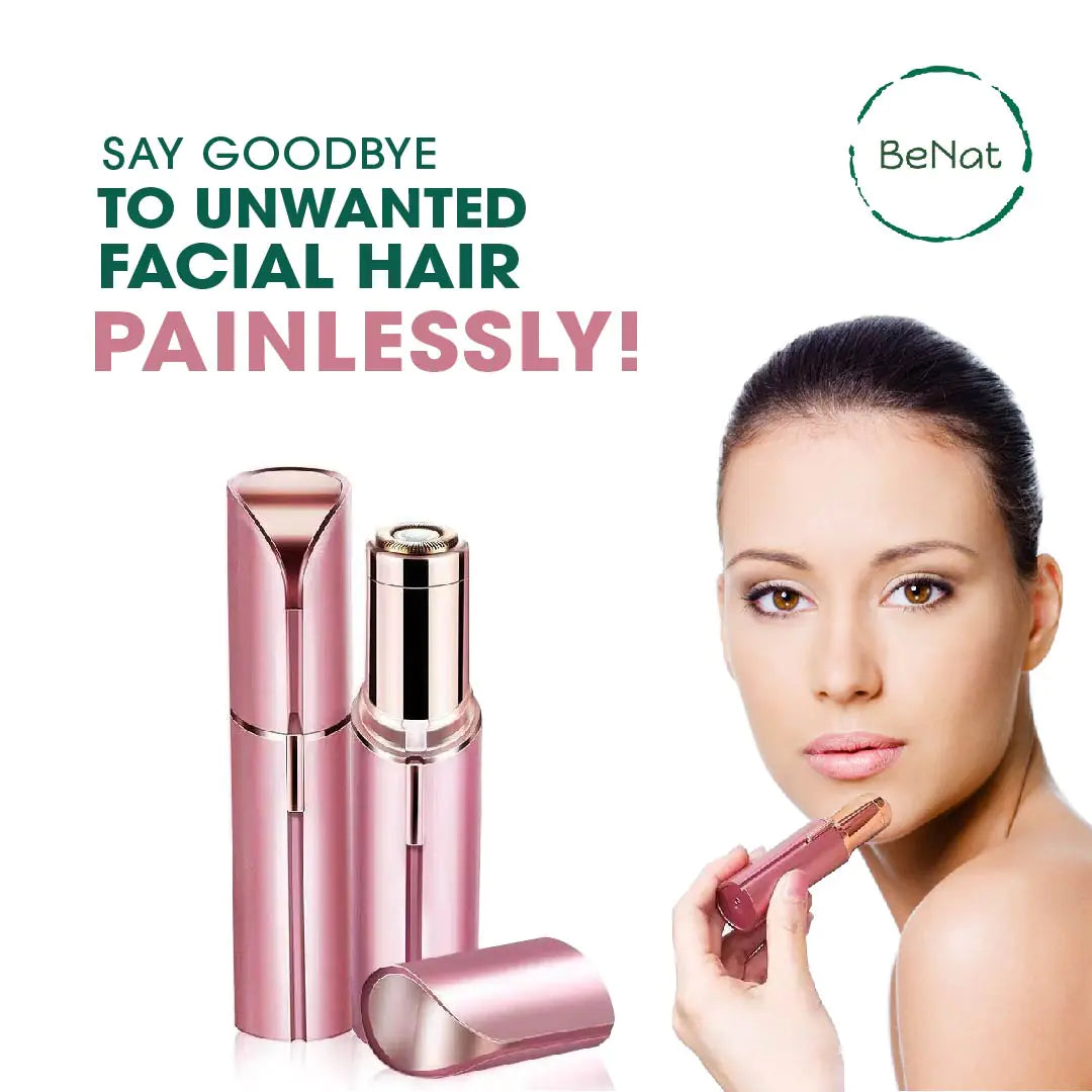 GlowEase™ Painless Facial Hair Remover