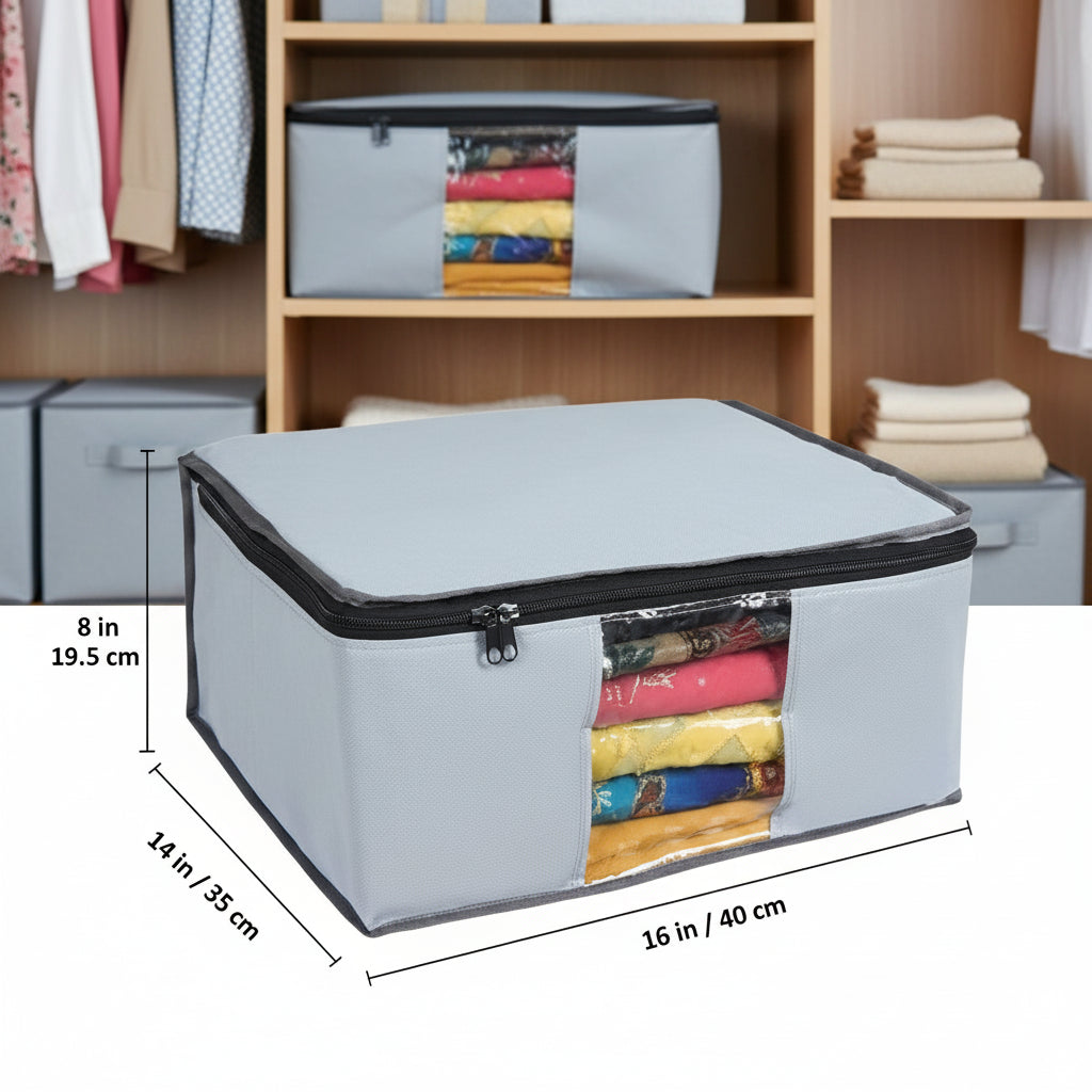 Daily Ease Premium Saree Organizer (Pack of 2)