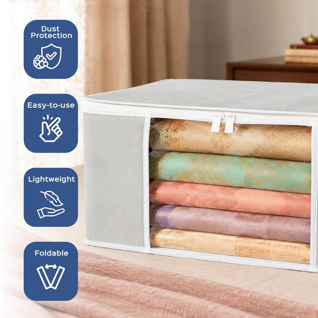 Daily Ease Premium Saree Organizer (Pack of 2)